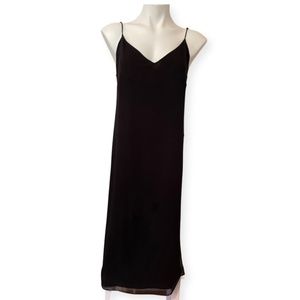 Aritzia little moon black midi dress